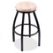Holland Bar Stool Co 30" Swivel Bar Stool, Black Wrinkle, Nat Maple Seat 80230BWNatMpl - alternate 3